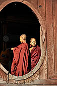 Novice monks, Shwe Yaunghwe Kyaung, Nyaungshwe, Inle Lake, Myanmar.  